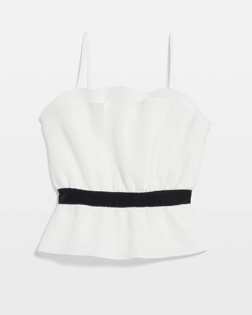 Pleated Bustier | White House Black Market